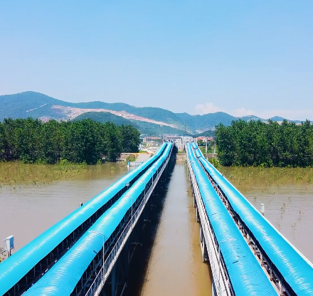 武穴潤揚礦業(yè)輸送機(jī)視頻